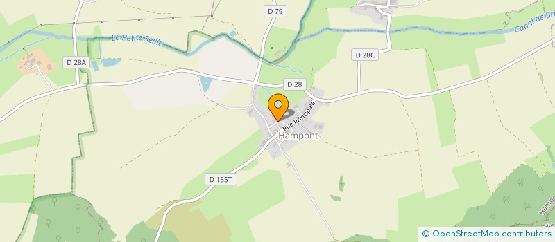 localisation de l'entreprise MONSIEUR GHISLAIN FORFERT  BURLIONCOURT