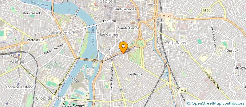 localisation de l'entreprise MONSIEUR GHISLAIN GOSSET  TOULOUSE