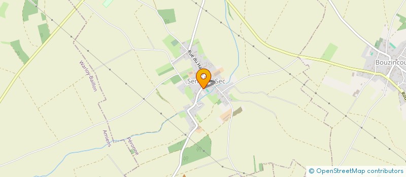 localisation de l'entreprise MONSIEUR GHISLAIN GOURDEL  SENLIS-LE-SEC