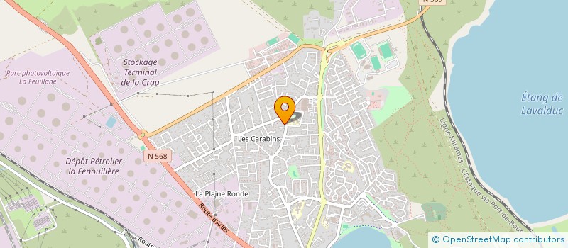 localisation de l'entreprise MONSIEUR GHISLAIN GROS  FOS-SUR-MER