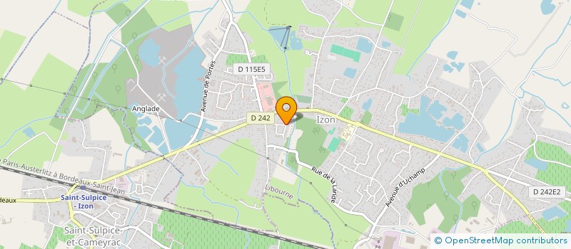 localisation de l'entreprise MONSIEUR GHISLAIN GUITTARD  IZON