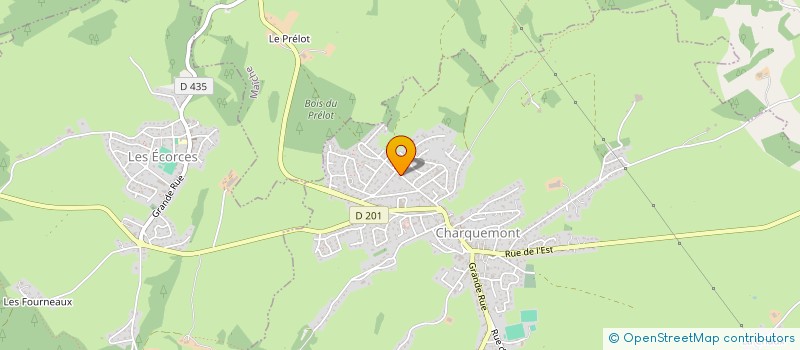 localisation de l'entreprise MONSIEUR GHISLAIN GUYOT  CHARQUEMONT