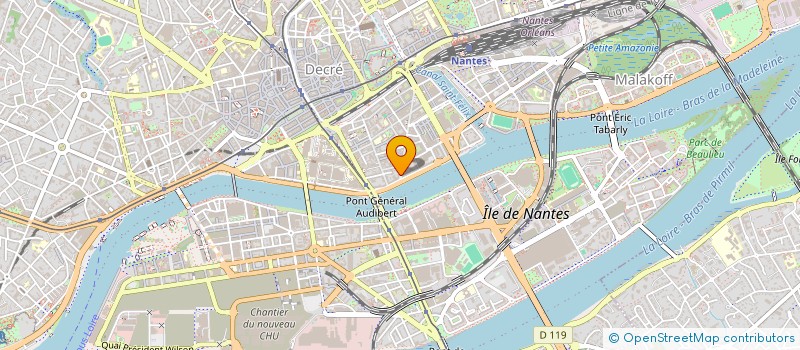 localisation de l'entreprise MONSIEUR GHISLAIN JANNIN à NANTES