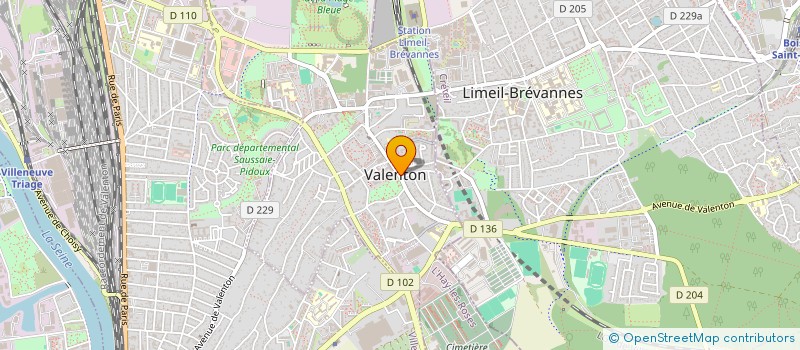 localisation de l'entreprise MONSIEUR GHISLAIN KODIA  VALENTON