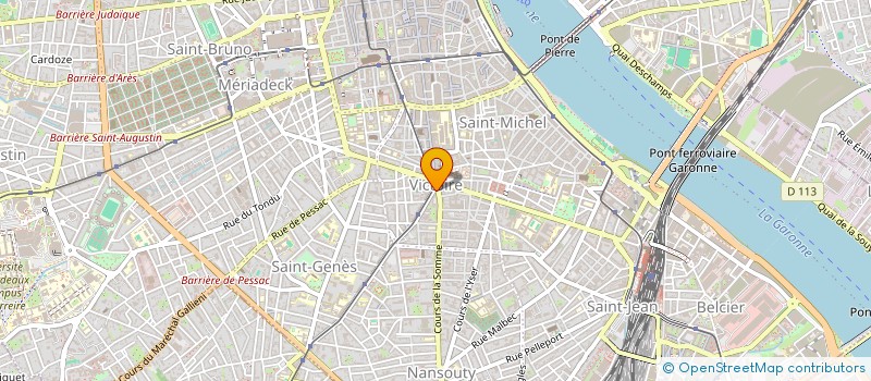 localisation de l'entreprise MONSIEUR GHISLAIN LE FLOCH  BORDEAUX