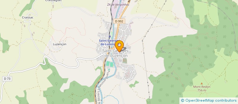 localisation de l'entreprise MONSIEUR GHISLAIN MARCO  SAINT-GEORGES-DE-LUZENCON