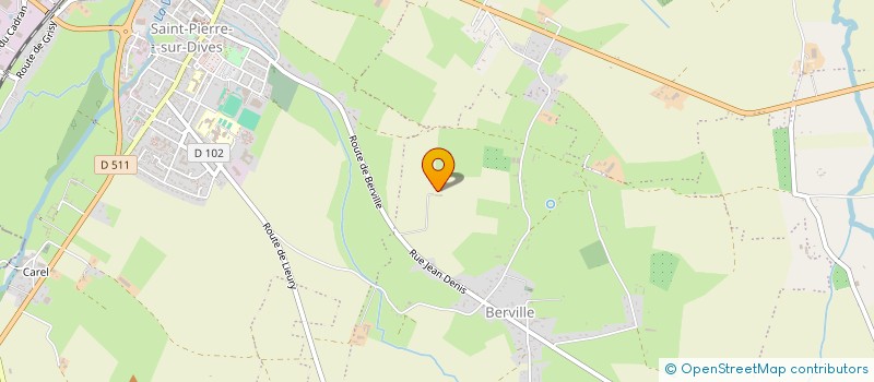 localisation de l'entreprise MONSIEUR GHISLAIN MARIE  SAINT-PIERRE-EN-AUGE