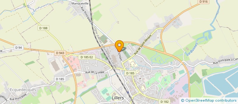 localisation de l'entreprise MONSIEUR GHISLAIN MARTEL à LILLERS