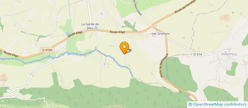 localisation de l'entreprise MONSIEUR GHISLAIN MORENAS  MONTFURON