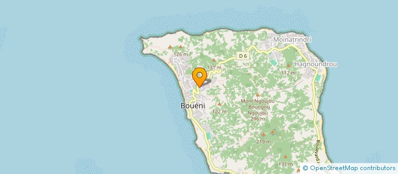 localisation de l'entreprise MONSIEUR GHISLAIN MOUSSABE à BOUENI