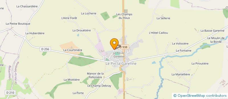 localisation de l'entreprise MONSIEUR GHISLAIN MURIS à LE PIN-LA-GARENNE