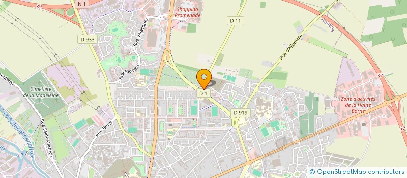 localisation de l'entreprise MONSIEUR GHISLAIN MVE ABESSOLO à AMIENS