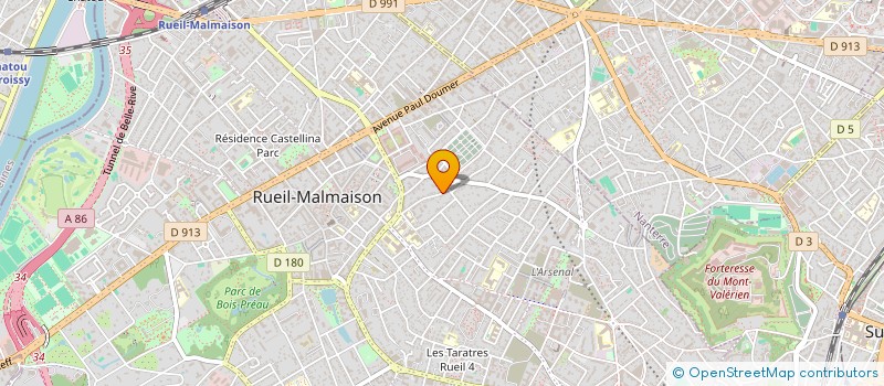 localisation de l'entreprise MONSIEUR GHISLAIN OLAGNE à RUEIL-MALMAISON