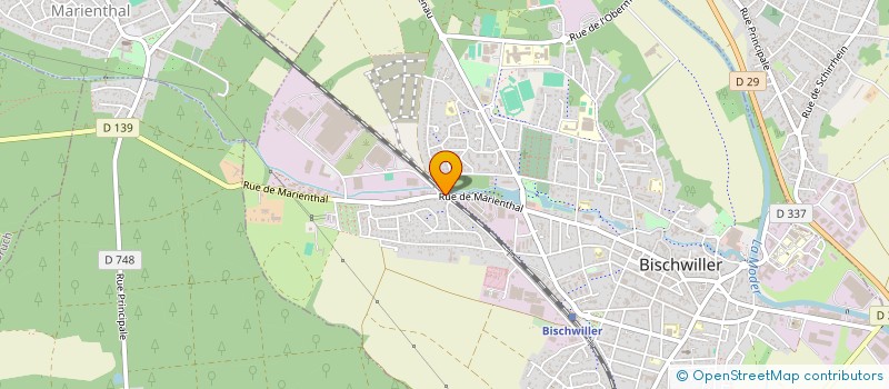 localisation de l'entreprise MONSIEUR GHISLAIN PALLA  KALTENHOUSE