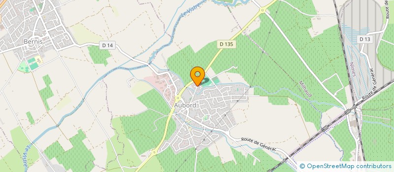 localisation de l'entreprise MONSIEUR GHISLAIN PLAGNES  AUBORD