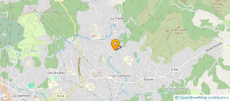 localisation de l'entreprise MONSIEUR GHISLAIN PLANELLA  MARSEILLE