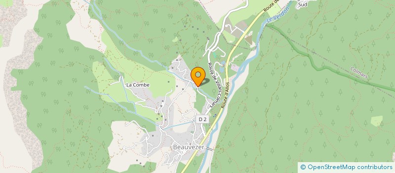 localisation de l'entreprise MONSIEUR GHISLAIN PREDHOMME  VILLARS-COLMARS