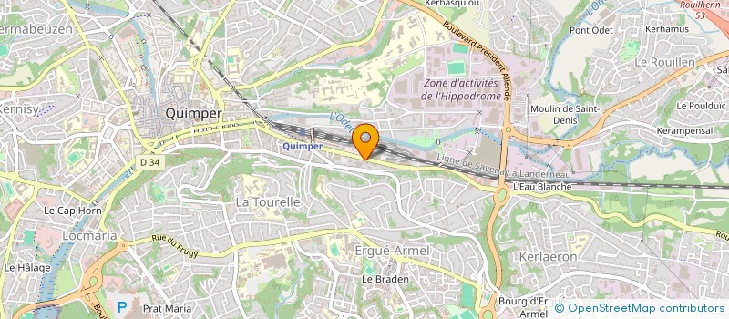 localisation de l'entreprise MONSIEUR GHISLAIN RODRIGUE CHEUKAM HONTCHUI à NANTES