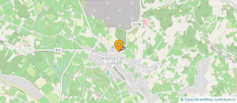 localisation de l'entreprise MONSIEUR GHISLAIN ROUX  MALEMORT-DU-COMTAT