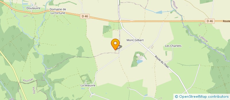 localisation de l'entreprise MONSIEUR GHISLAIN ROYET  FLEURIEL