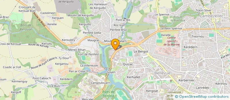 localisation de l'entreprise MONSIEUR GHISLAIN SAMORY MAMADOU à BREST