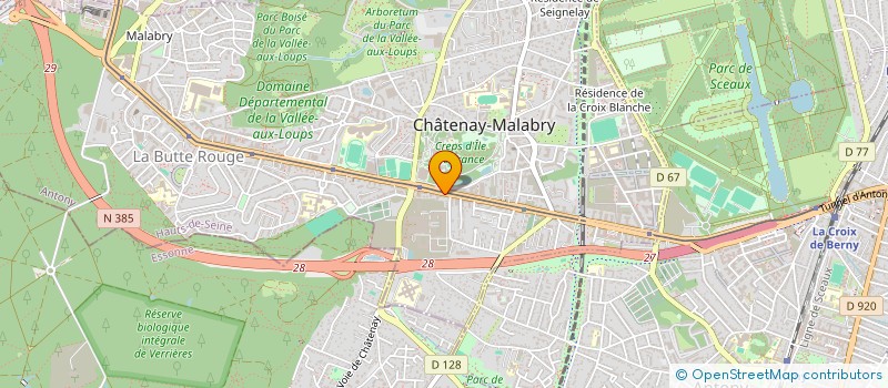 localisation de l'entreprise MONSIEUR GHISLAIN SELLEM  CHATENAY-MALABRY