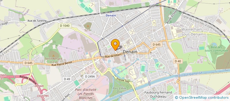 localisation de l'entreprise MONSIEUR GHISLAIN SEVAIRE à DENAIN