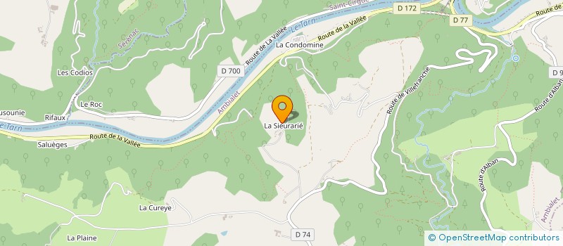 localisation de l'entreprise MONSIEUR GHISLAIN SOUTADE  AMBIALET