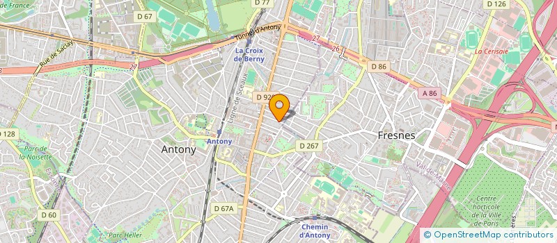 localisation de l'entreprise MONSIEUR GHISLAIN STEVE CHEMEGNE NGOUMENOU à ANTONY