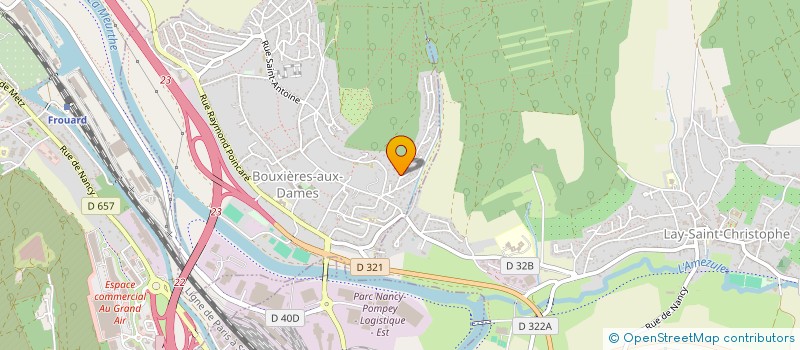 localisation de l'entreprise MONSIEUR GHISLAIN STOCKY  BOUXIERES-AUX-DAMES