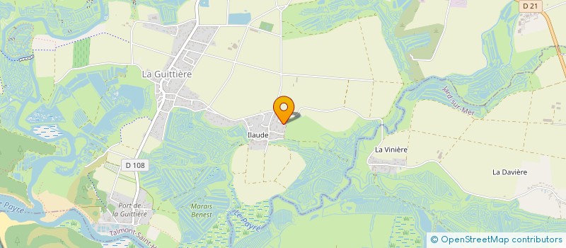 localisation de l'entreprise MONSIEUR GHISLAIN TENAILLEAU  TALMONT-SAINT-HILAIRE