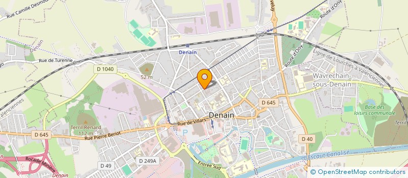 localisation de l'entreprise MONSIEUR GHITA MARIN  DENAIN