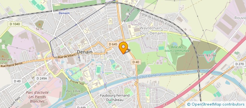 localisation de l'entreprise MONSIEUR GHITA PLESCAN  DENAIN