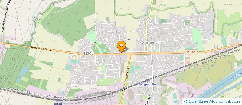 localisation de l'entreprise MONSIEUR GHIZLANE HADDADI  ORGEVAL