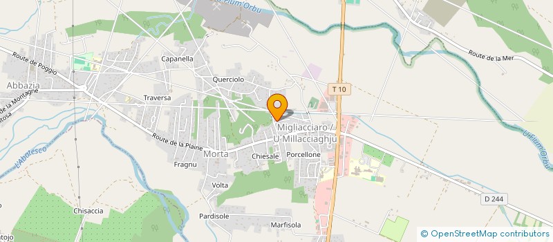localisation de l'entreprise MONSIEUR GHJACUMU SISTI à PRUNELLI-DI-FIUMORBO