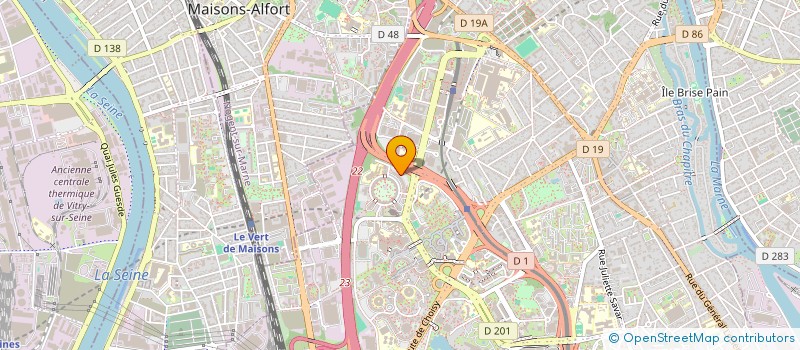 localisation de l'entreprise MONSIEUR GHOGOU LOUGBO  CRETEIL