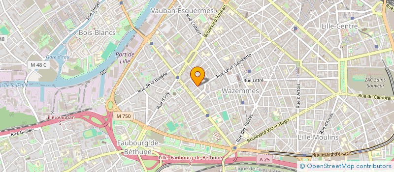 localisation de l'entreprise MONSIEUR GHOLAM AHMADZAI  LILLE