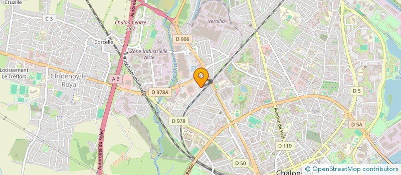 localisation de l'entreprise MONSIEUR GHOLAM GHOLAMI  CHALON-SUR-SAONE