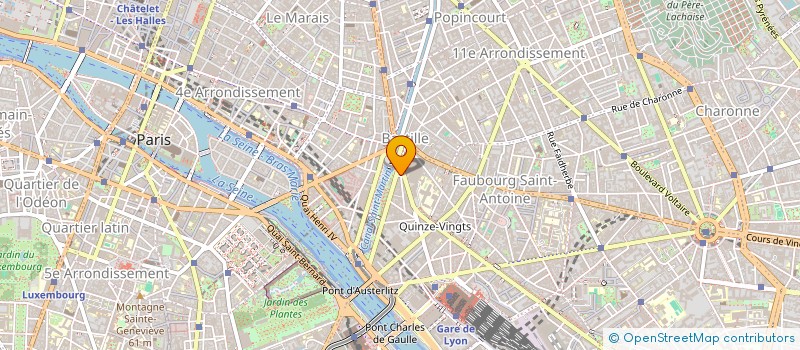 localisation de l'entreprise MONSIEUR GHOLAM KHALEGHI  PARIS