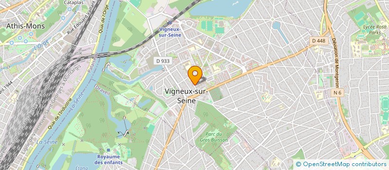 localisation de l'entreprise MONSIEUR GHOLAM NAZARI à VIGNEUX-SUR-SEINE