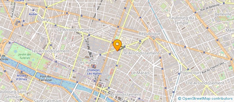 localisation de l'entreprise MONSIEUR GHOLAM YAGHOUBI GANDOMANI à PARIS