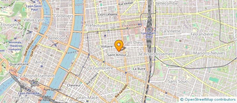 localisation de l'entreprise MONSIEUR GHOLAMALI FARZI  LYON