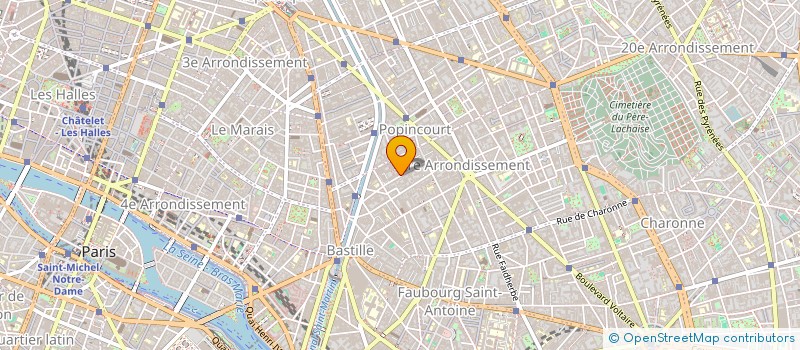 localisation de l'entreprise MONSIEUR GHOLAMREZA ZOLFAGHARI  PARIS