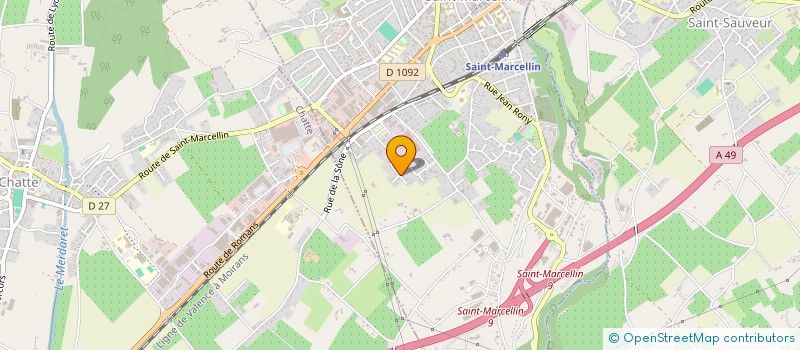 localisation de l'entreprise MONSIEUR GHOULEME MERDJANA  SAINT-MARCELLIN