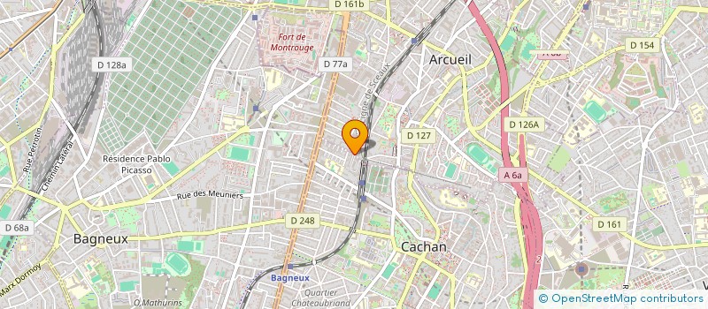 localisation de l'entreprise MONSIEUR GHULAM AHMADI  CACHAN