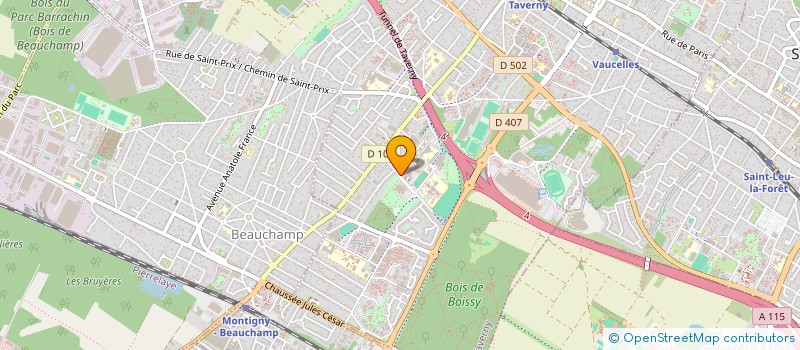 localisation de l'entreprise MONSIEUR GHULAM FURMOLI  TAVERNY