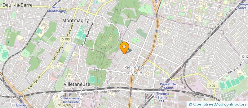 localisation de l'entreprise MONSIEUR GHULAM MURTAZA GHAFOOR à PIERREFITTE-SUR-SEINE