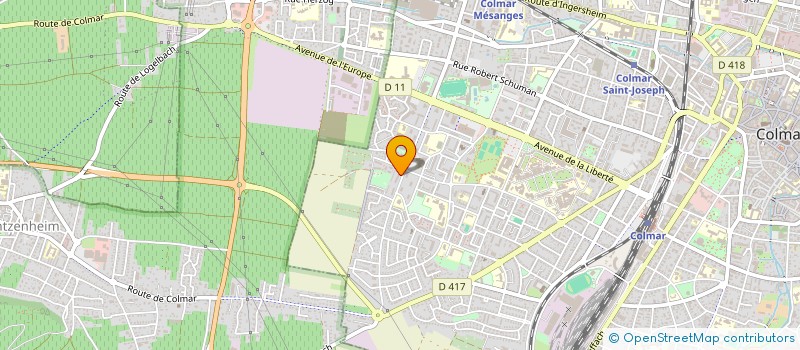 localisation de l'entreprise MONSIEUR GHULAMI ATAL  COLMAR