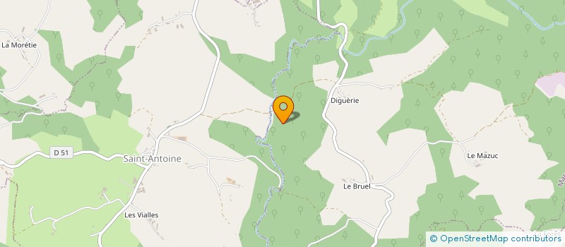 localisation de l'entreprise MONSIEUR GHYSLAIN BROCHANT DE VILLIERS à MARCOLES