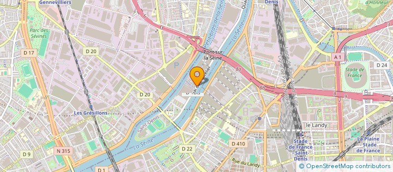 localisation de l'entreprise MONSIEUR GHYSLAIN MVULA  L'ILE-SAINT-DENIS